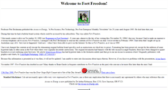 Desktop Screenshot of fortfreedom.org